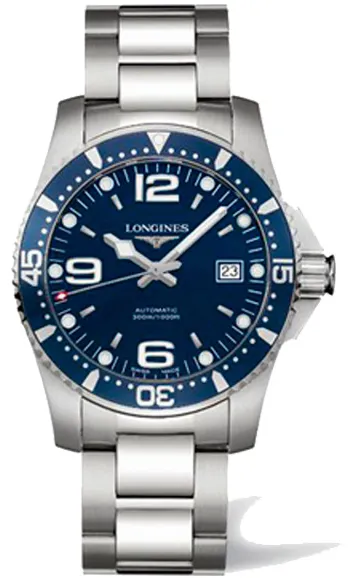 Longines HydroConquest L3.742.4.96.6 41mm Acciaio Blue