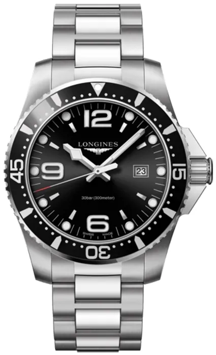 Longines HydroConquest L38404566 44mm Acciaio Black