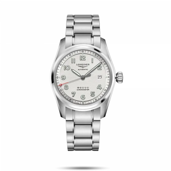 Longines Spirit L3.810.4.73.6 40mm Acciaio Silver