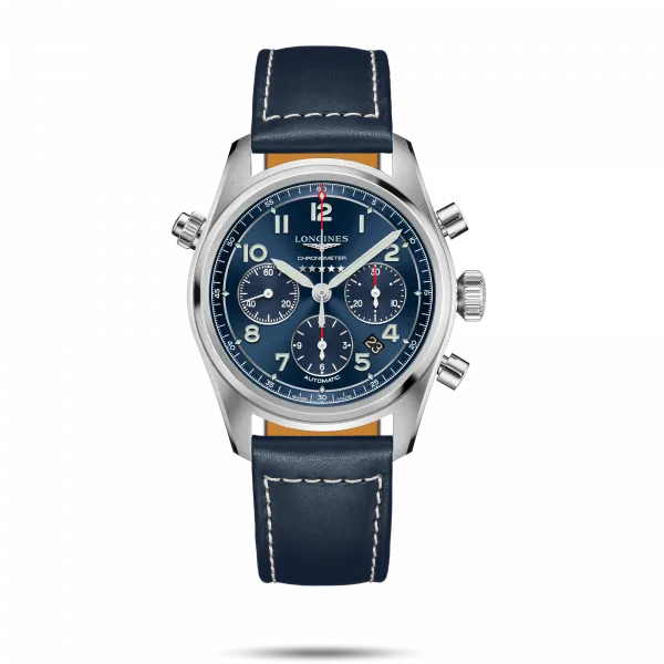 Longines Spirit L3.820.4.93.0 42mm Acciaio Blue