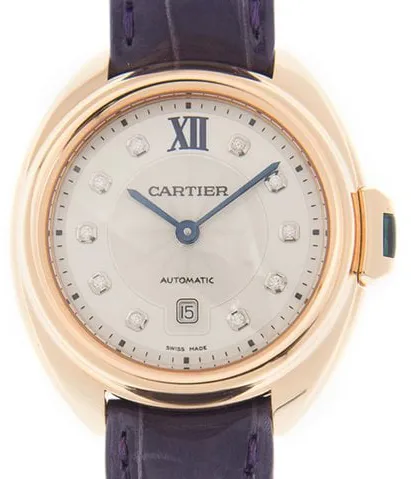 Cartier Clé de Cartier WJCL0031 31mm Rose gold Silver