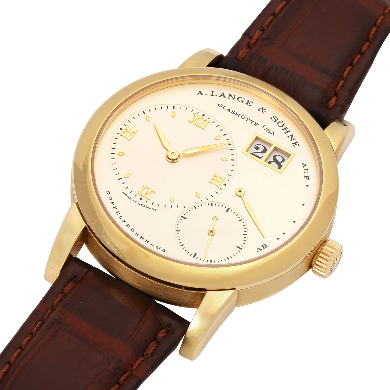 A. Lange & Söhne Lange 1 101.021 38.5mm Yellow gold Silver 4