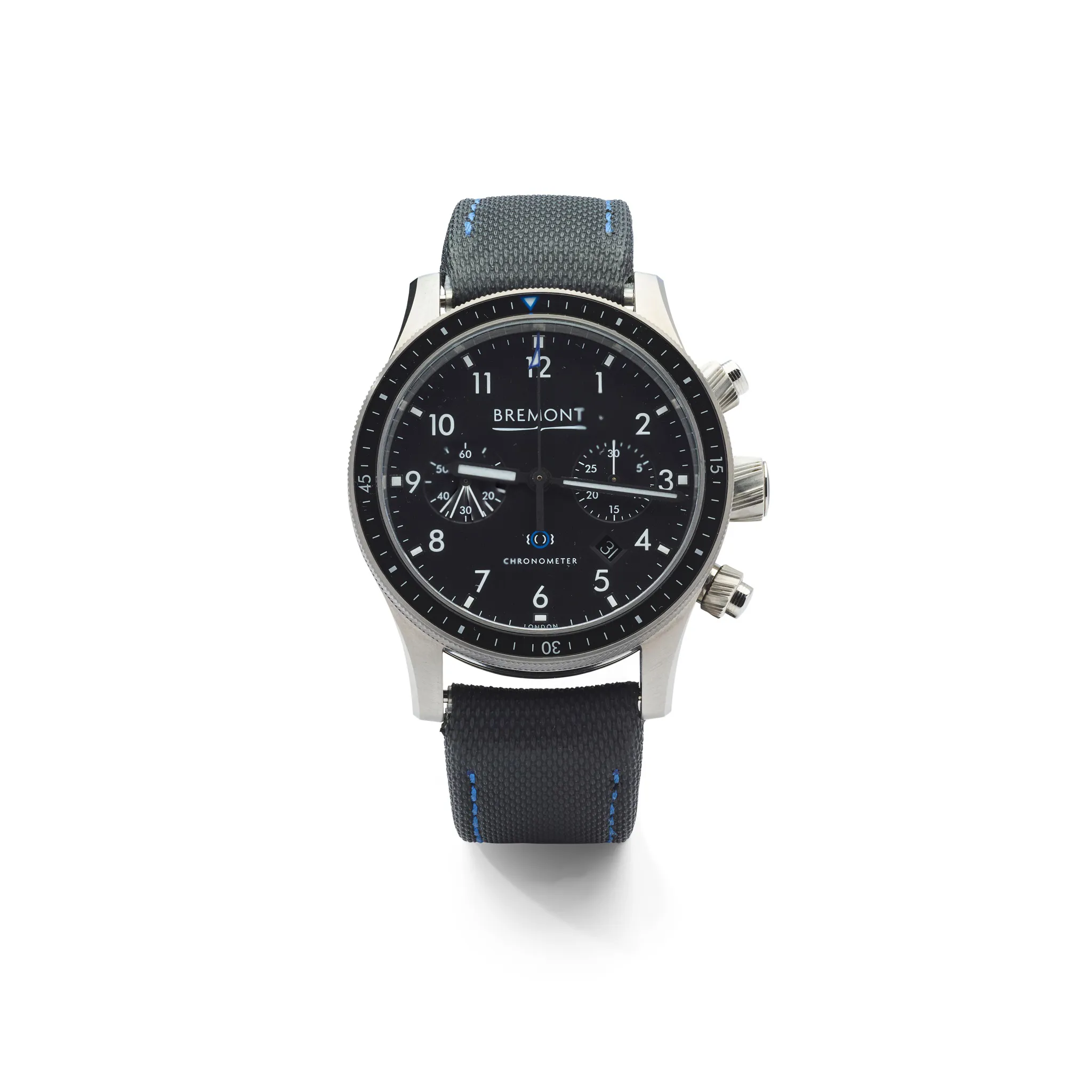 Bremont Boeing 42mm Stainless steel Black