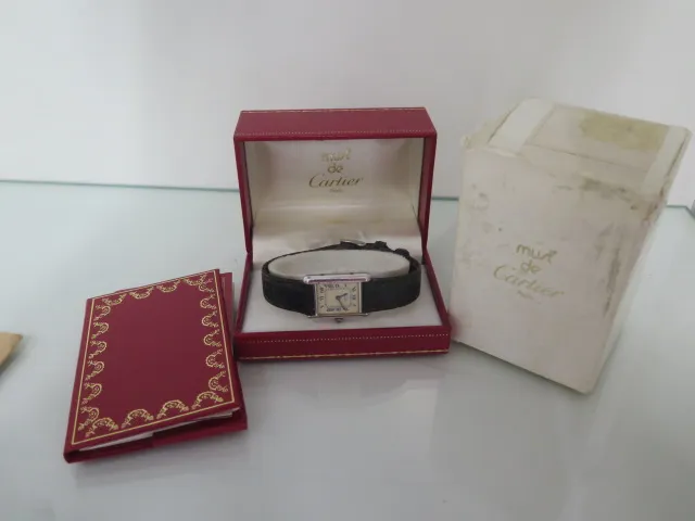 Cartier Must de Cartier 20mm Silver White