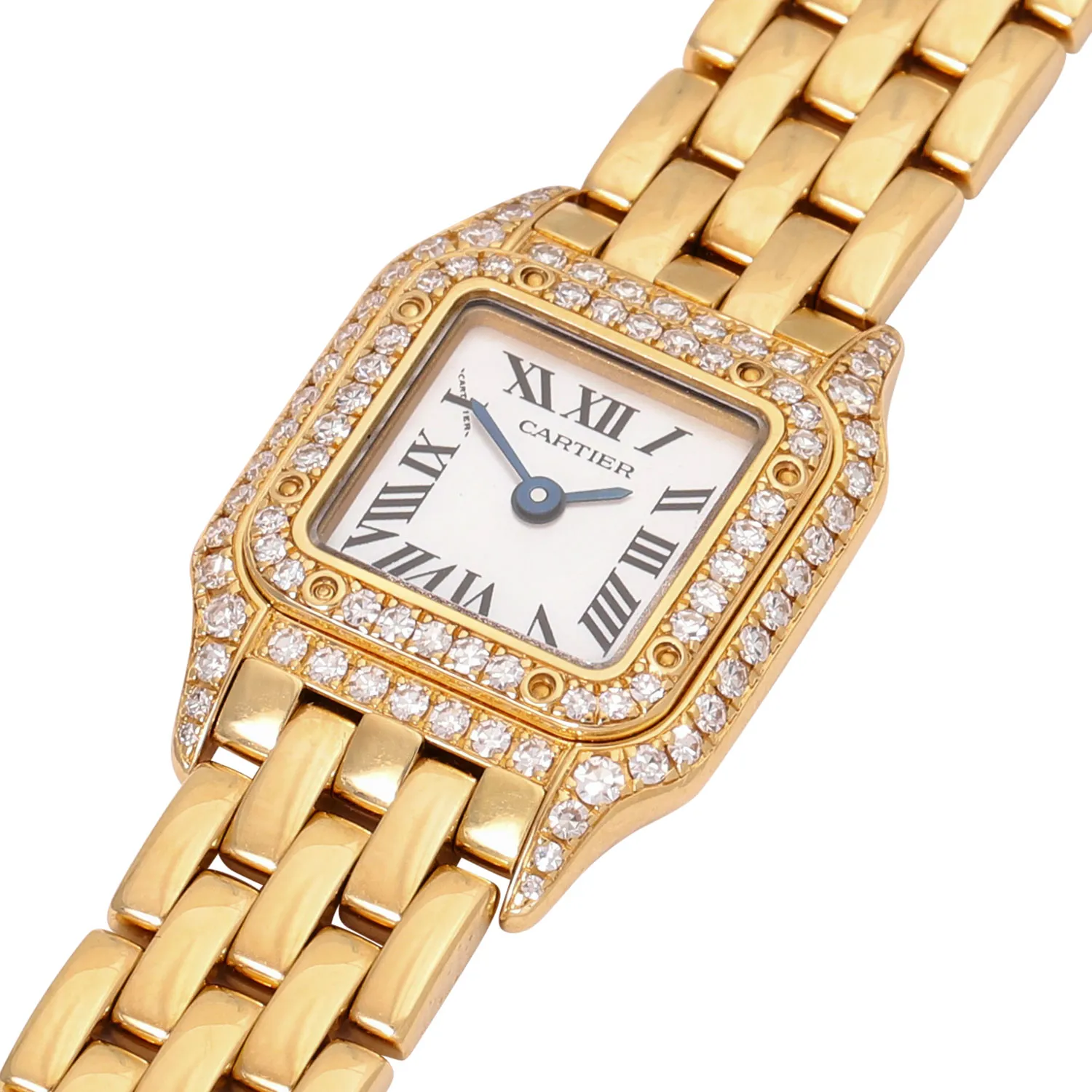 Cartier Panthère 1131 1 17mm Yellow gold Mother-of-pearl 4