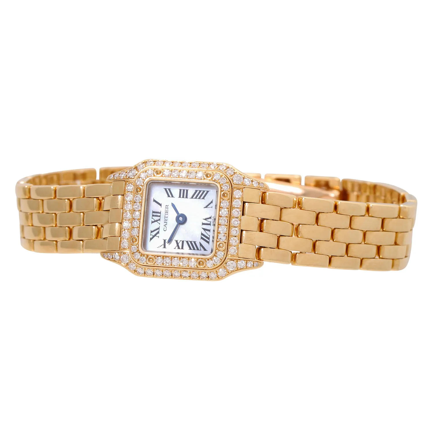 Cartier Panthère 1131 1 17mm Yellow gold Mother-of-pearl 5