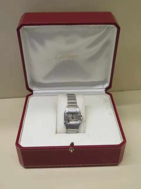 Cartier Santos 2423 24mm Stainless steel Silver 3