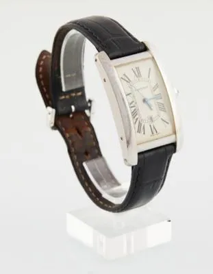 Cartier Tank 1741 45mm White gold Cream 1