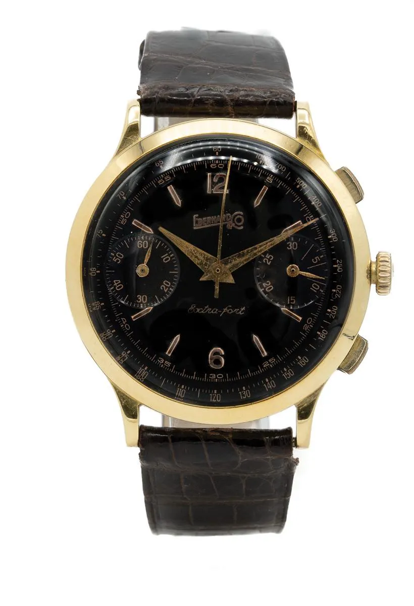 Eberhard & Co. Extra Fort 40mm Yellow gold Black