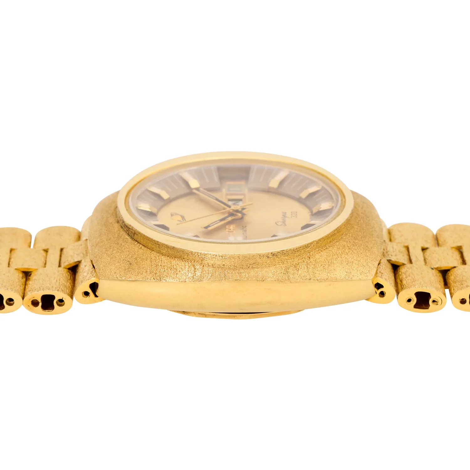 Enicar Sherpa 167-10-01 41mm Yellow gold Champagne 3