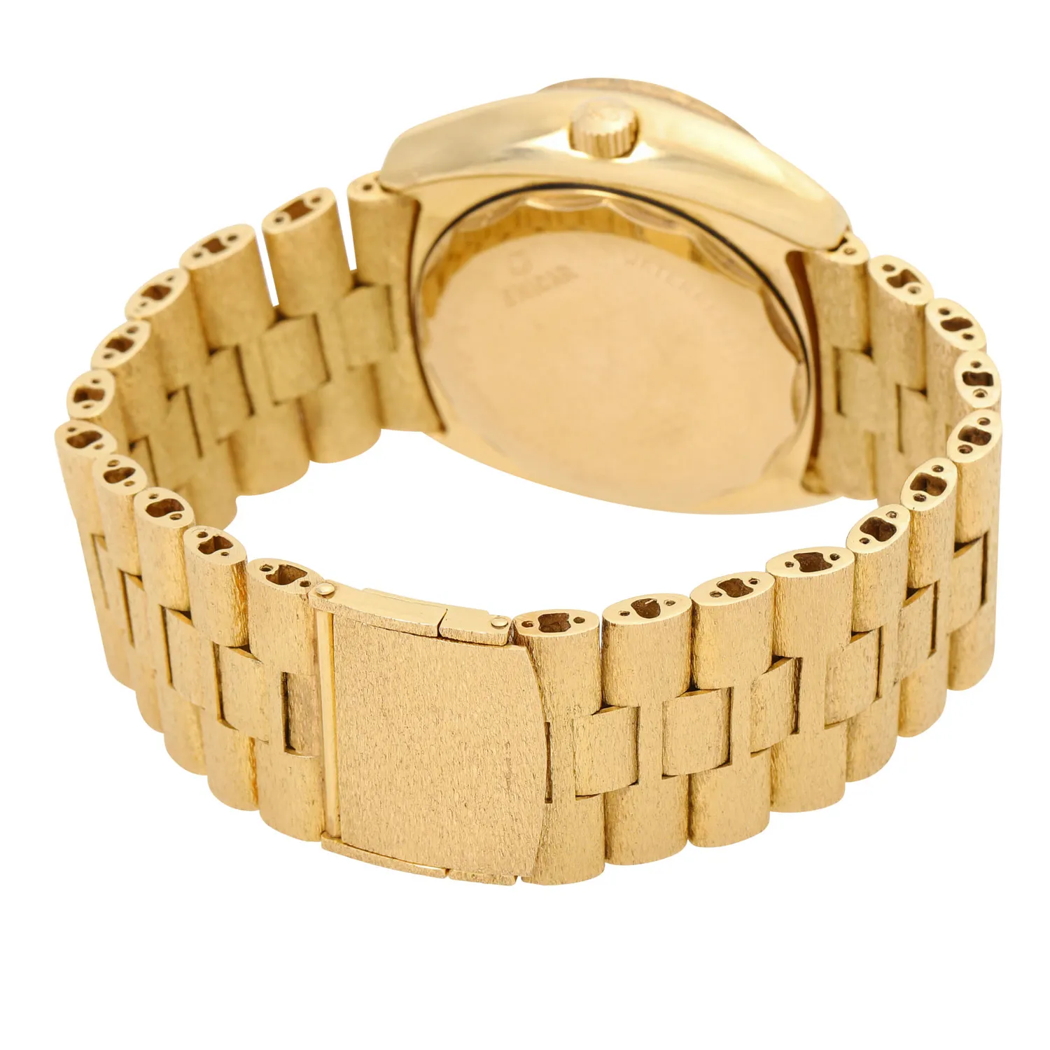 Enicar Sherpa 167-10-01 41mm Yellow gold Champagne 6