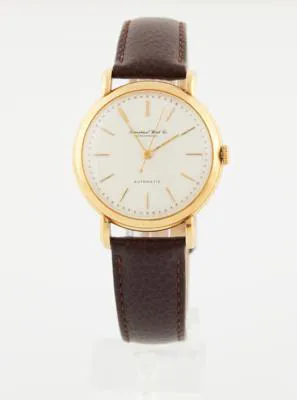 IWC Schaffhouse 38mm Yellow gold Silver