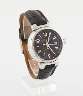 Louis Vuitton Tambour Q11310 39mm Stainless steel Brown 1