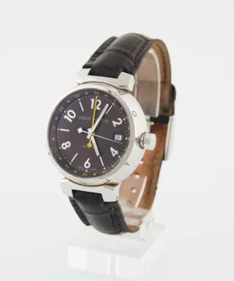 Louis Vuitton Tambour Q11310 39mm Stainless steel Brown 4