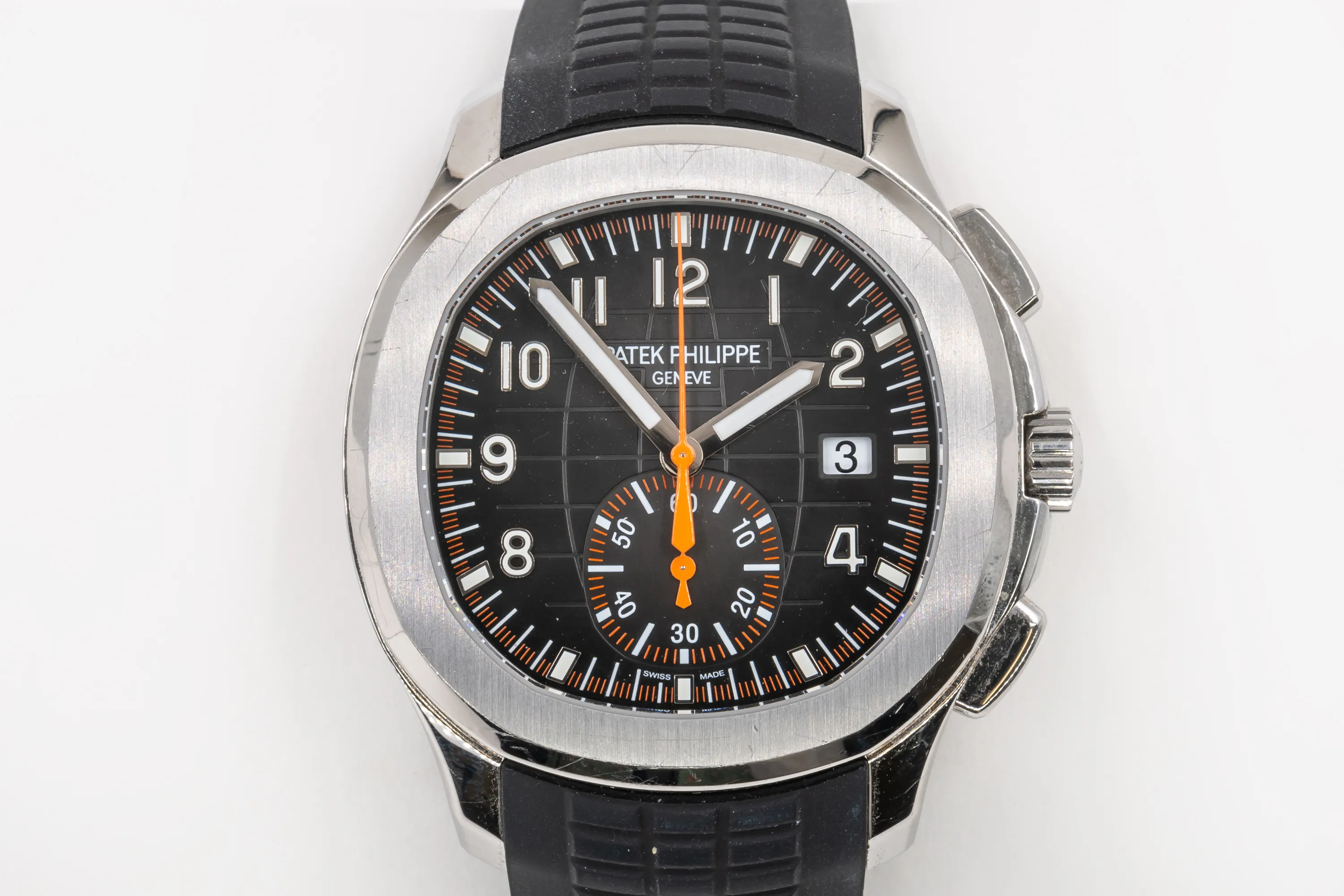 Patek Philippe Aquanaut 5968 Stainless steel Black