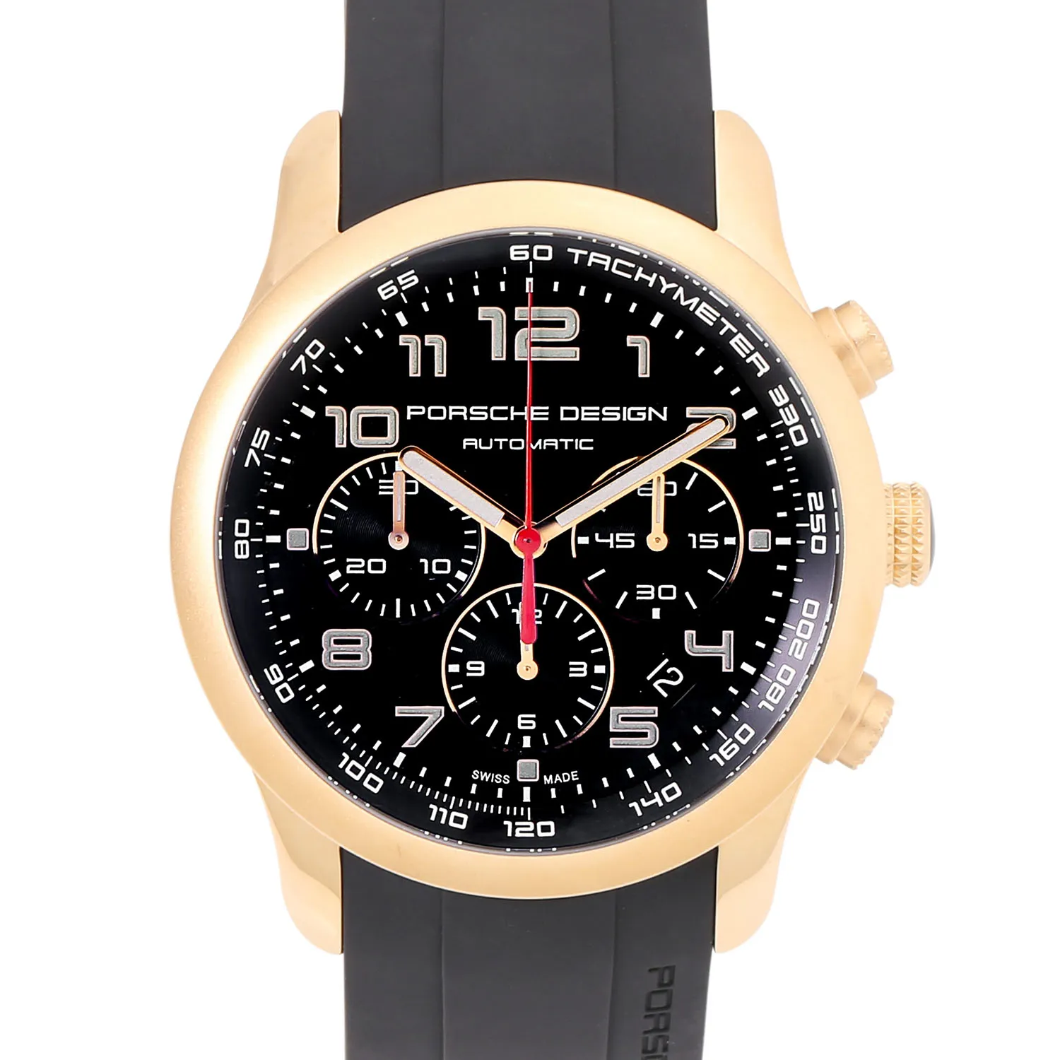 Porsche Design Dashboard 6612 42mm Rose gold Black