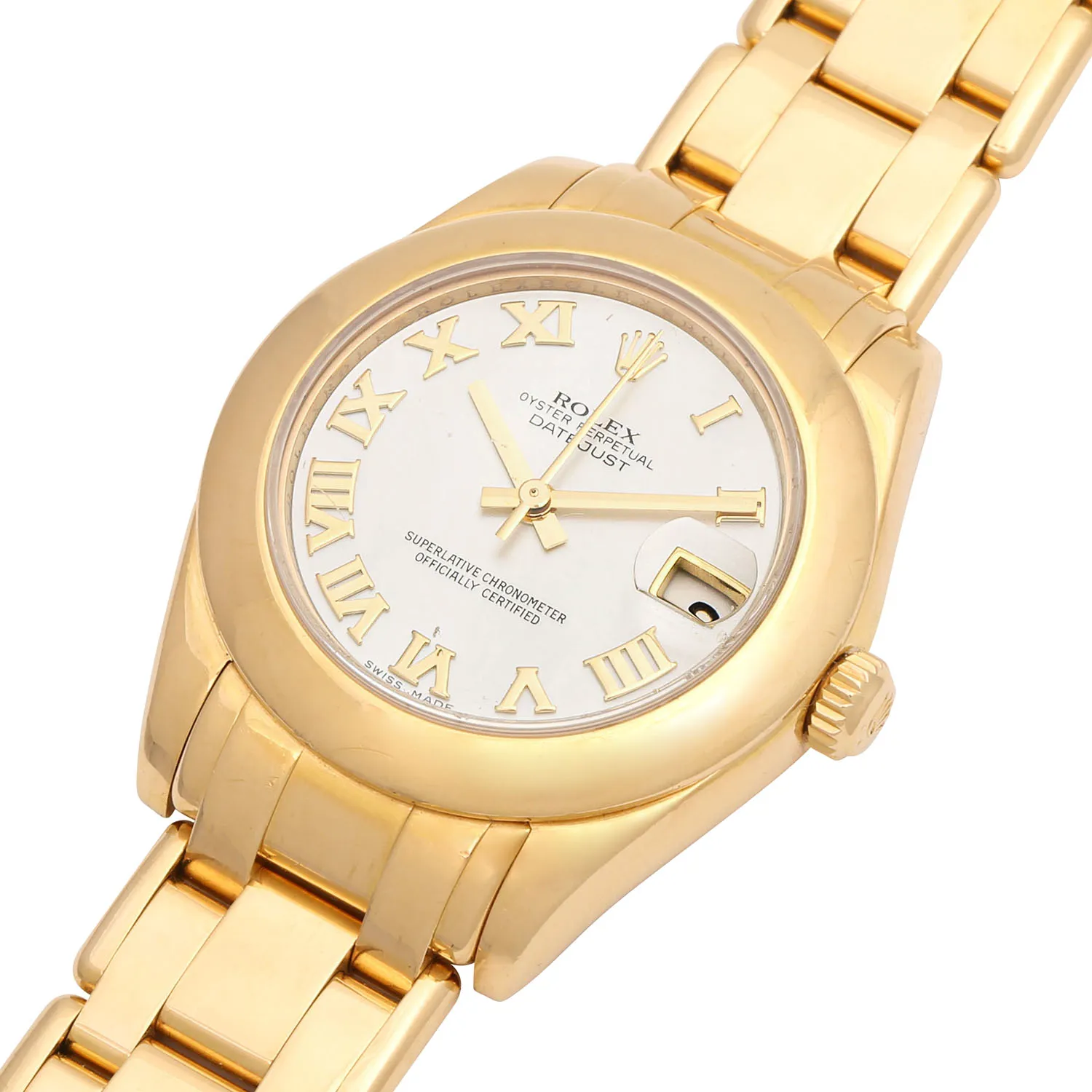 Rolex Datejust 31 81208 33.5mm Yellow gold Mother-of-pearl 4