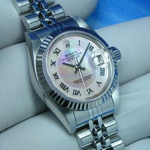 Rolex Lady-Datejust 79174 26mm Stainless steel Mother-of-pearl