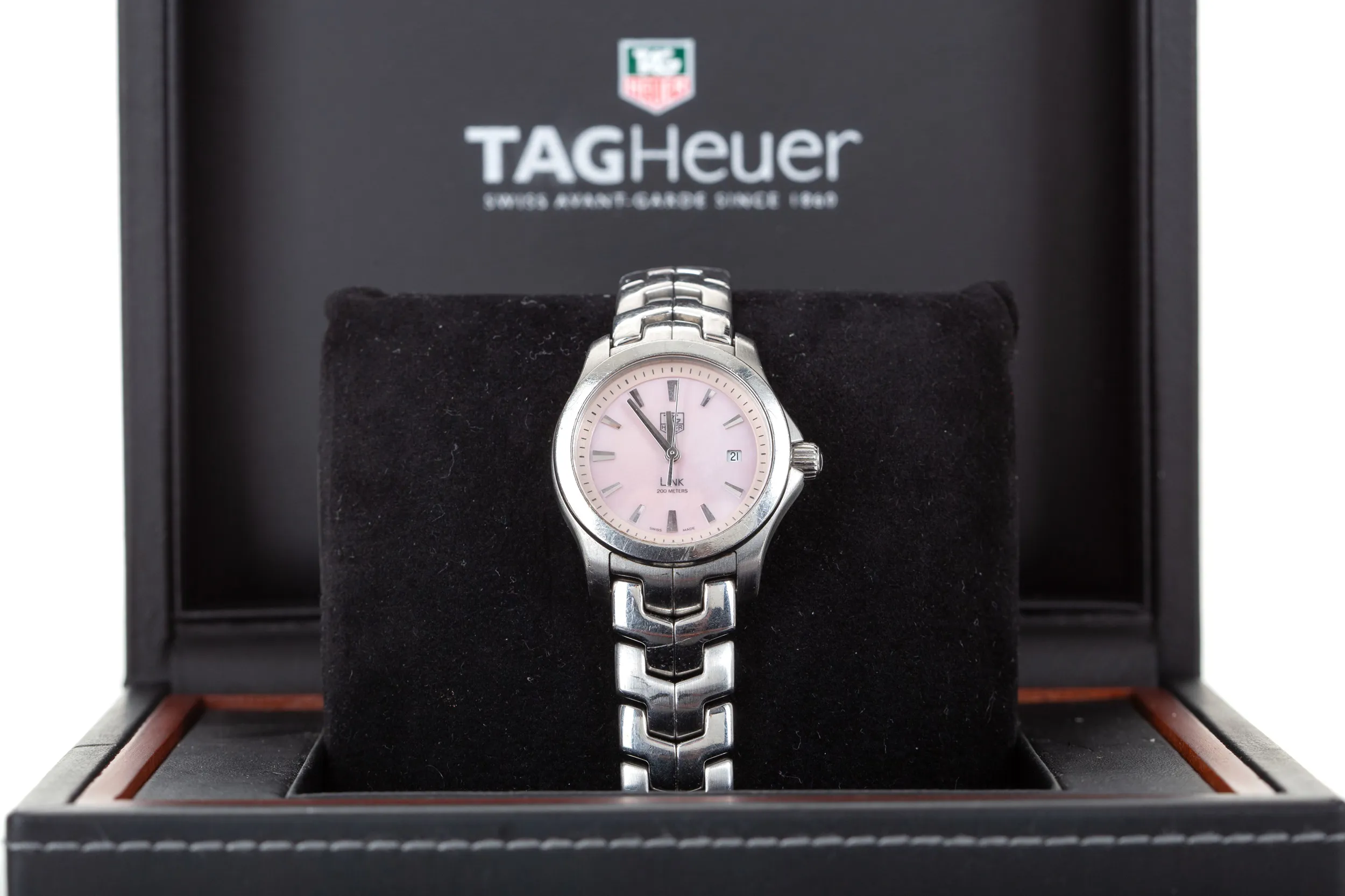 TAG Heuer Link 26mm Stainless steel White