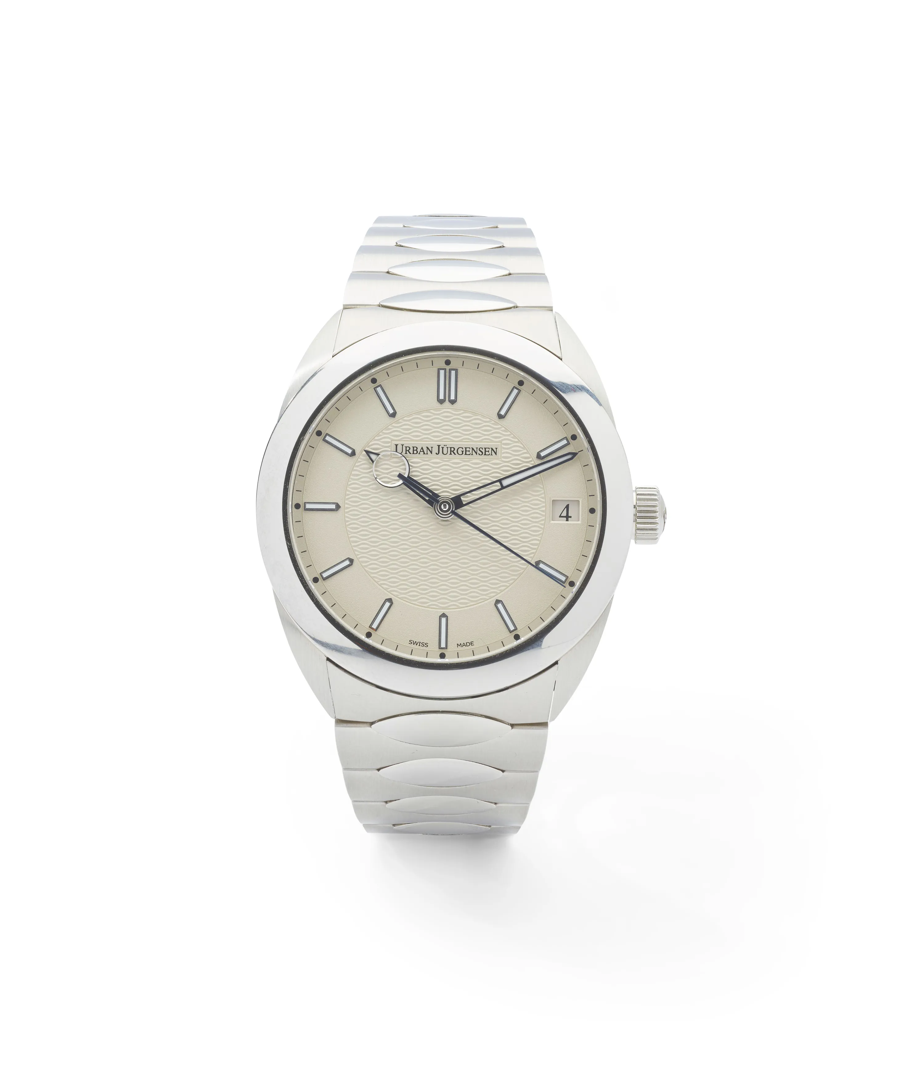 Urban Jürgensen 5241 41mm Stainless steel White