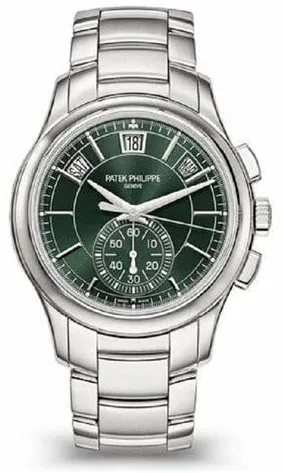 Patek Philippe Annual Calendar Chronograph 5905/1A-001 42mm Stainless steel Green