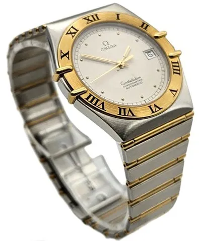 Omega Constellation 368.1075 35mm Yellow gold and Stainless steel White