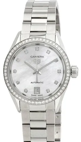 TAG Heuer Carrera WBN2414.BA0621 29mm Steel Mother-of-pearl