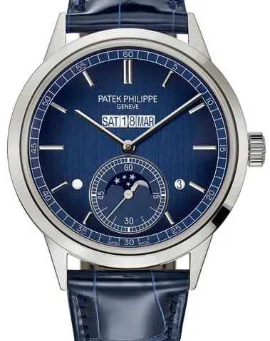 Patek Philippe Perpetual Calendar 5236P-001 41.5mm Platinum Blue