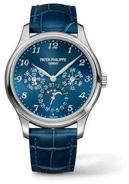 Patek Philippe Perpetual Calendar 5327G-001 39mm White gold Blue