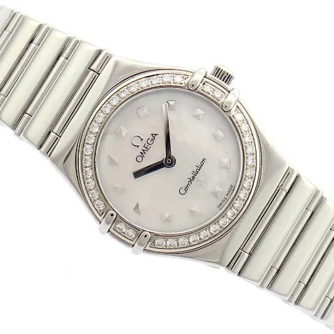 Omega Constellation Ladies 25.5mm Stainless steel Mother-of-pearl