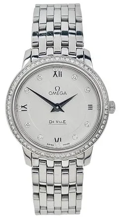 Omega De Ville 424.15.27.60.52.001 27.5mm Stainless steel Silver