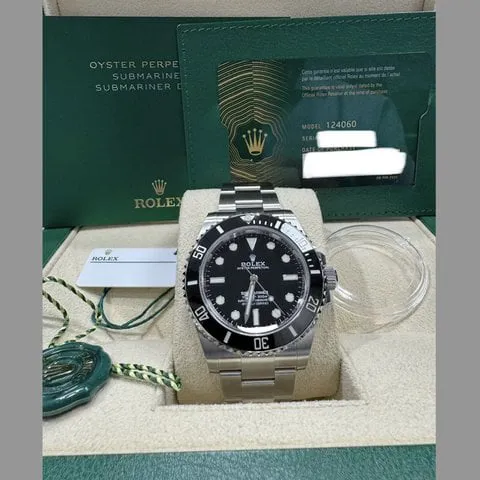 Rolex Submariner 124060 41mm Stainless steel Black