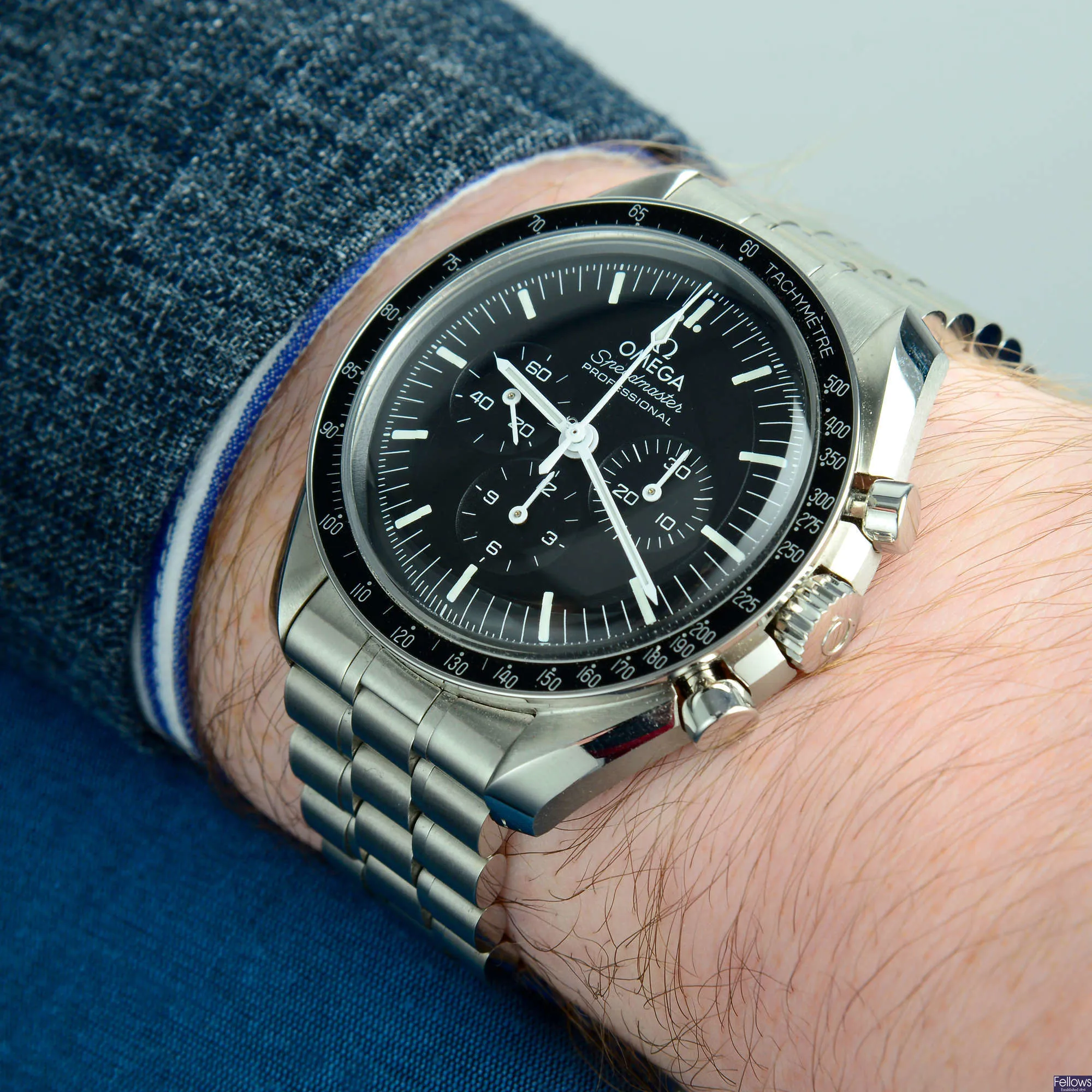 Omega Speedmaster 310.30.42.50.01.001 41mm Stainless steel Black 3