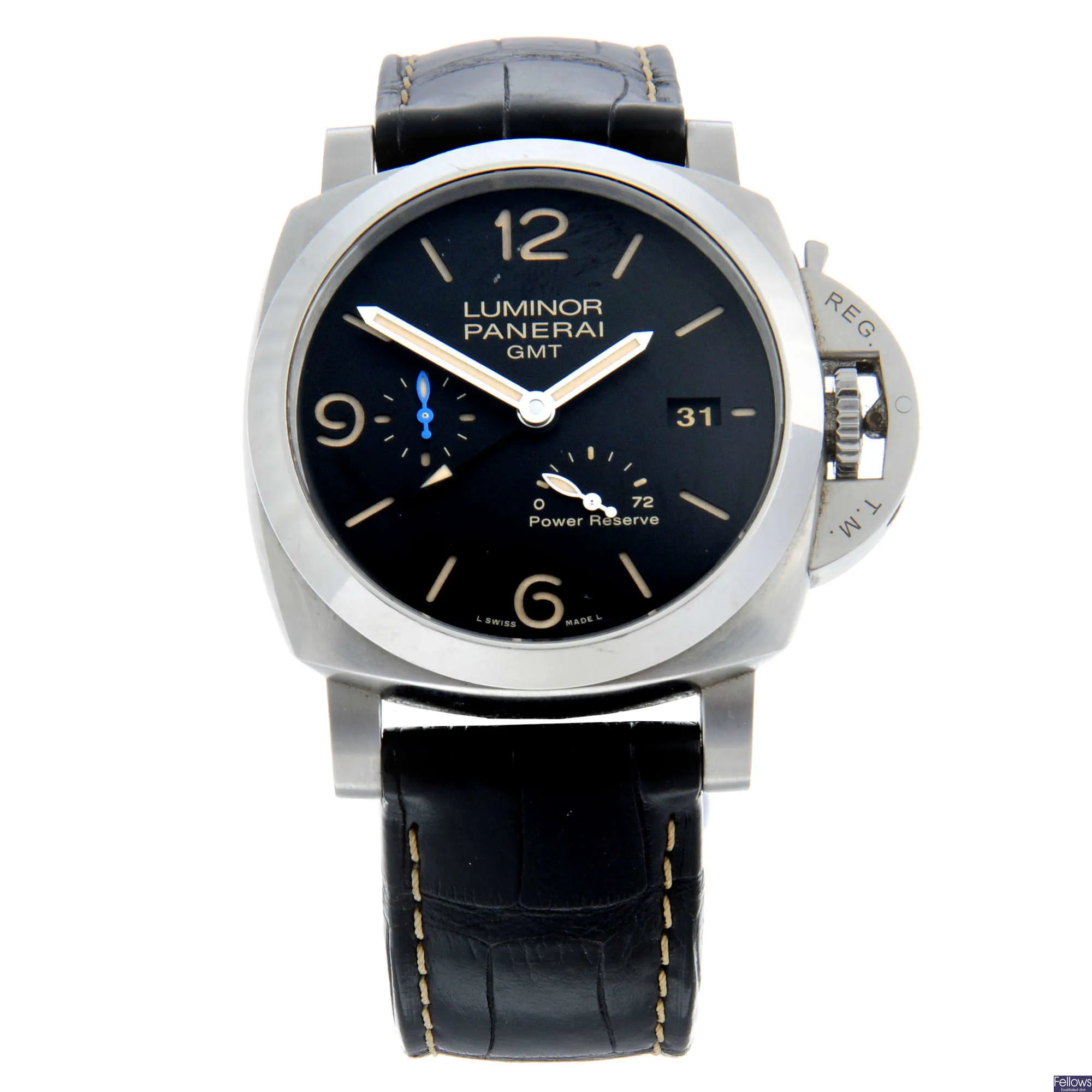 Panerai Luminor GMT OP7119 44mm Stainless steel Black