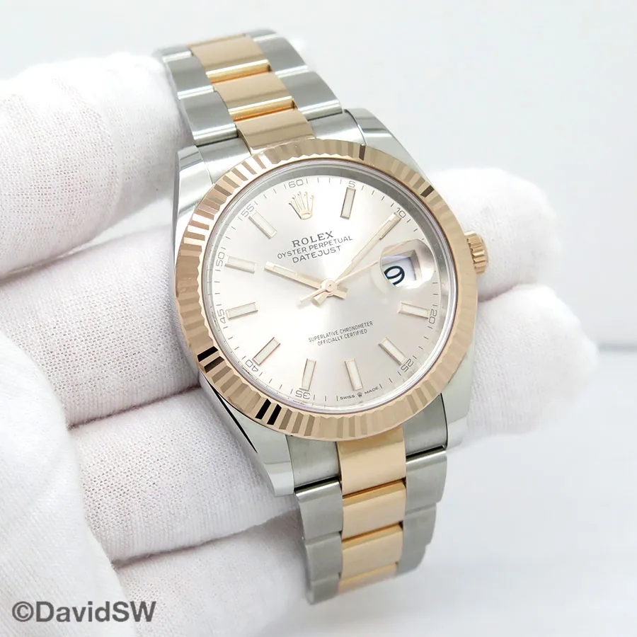 Rolex Datejust 41 126331 41mm 18K/SS Champagne