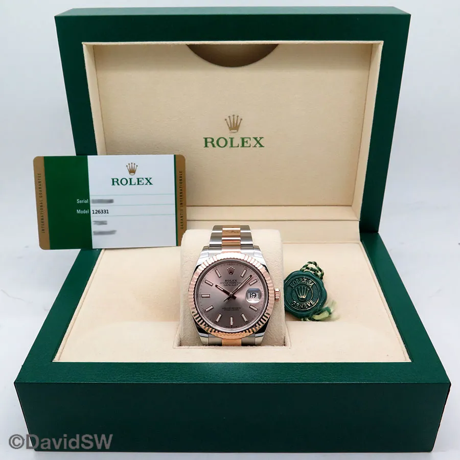 Rolex Datejust 41 126331 41mm 18K/SS Champagne 1