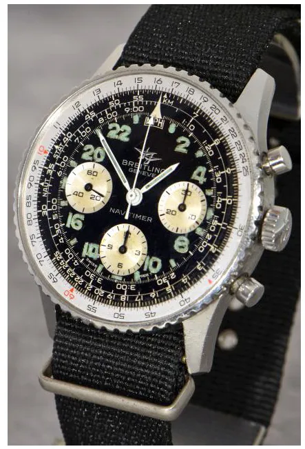 Breitling Navitimer Cosmonaute 809 41mm Stainless steel Black 2