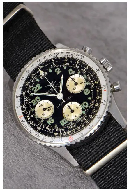 Breitling Navitimer Cosmonaute 809 41mm Stainless steel Black 6