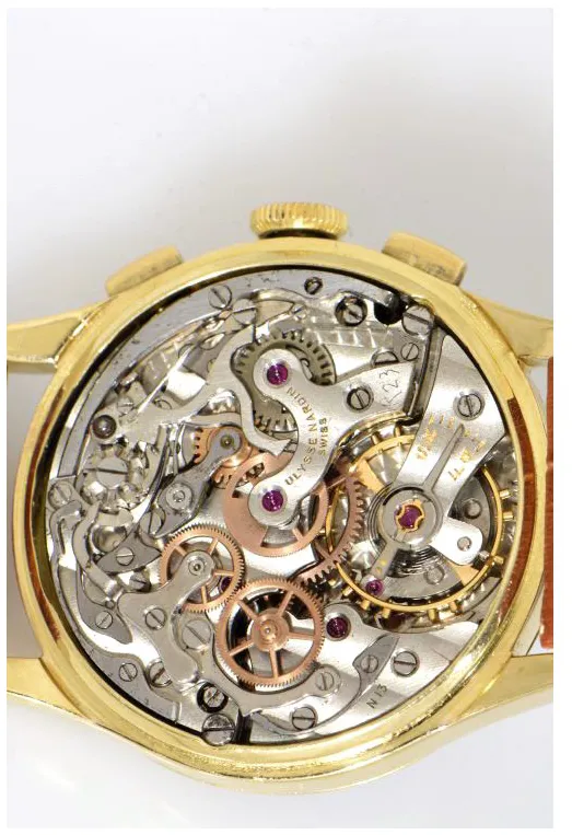 Ulysse Nardin 33.5mm Yellow gold Silvered 6