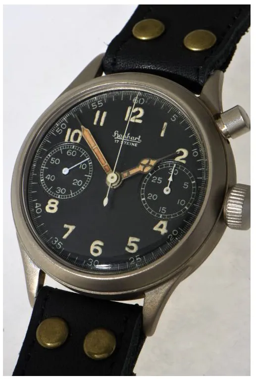 Hanhart 41mm Nickel Black 1