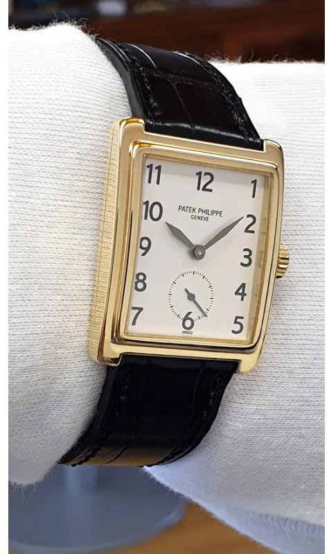 Patek Philippe Gondolo 5010 25.5mm Yellow gold silvered, fine matted 2