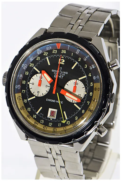 Breitling Chrono-Matic 2115 48mm Stainless steel Black 2