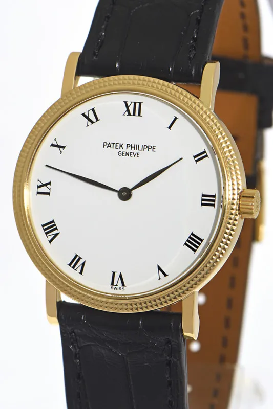 Patek Philippe Calatrava 3992 33mm Yellow gold White