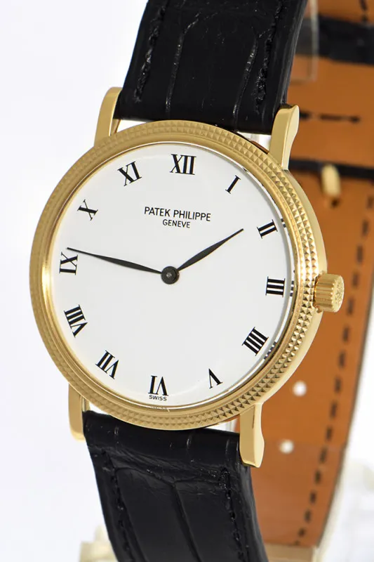 Patek Philippe Calatrava 3992 33mm Yellow gold White 1