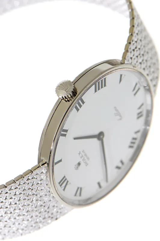 Rolex Cellini 3842 31mm White gold White 13