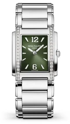 Patek Philippe Twenty~4 4910/1200A-011 25.1mm Stainless steel Green