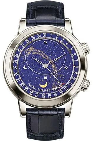 Patek Philippe Celestial 6102P-001 44mm Platinum Blue