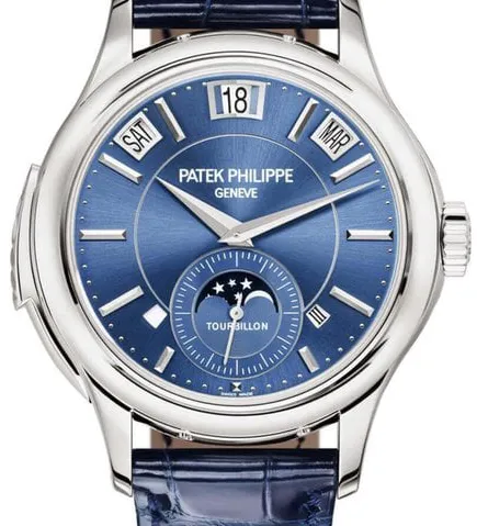 Patek Philippe Tourbillon Minute Repeater Perpetual Calendar 5207G-001 41mm White gold Golden