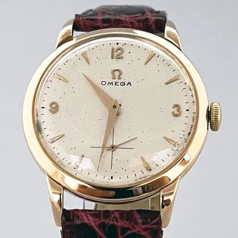 Omega 2684 36mm Rose gold Silver