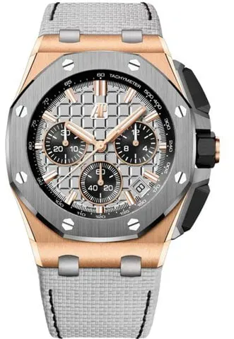 Audemars Piguet Royal Oak Offshore 26420OI.OO.A015VE.01 Rose gold Silver